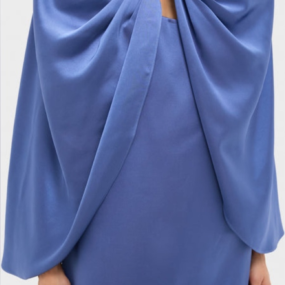 Tuckernuck Periwinkle Blue Silk Cape. Dress not included!!!